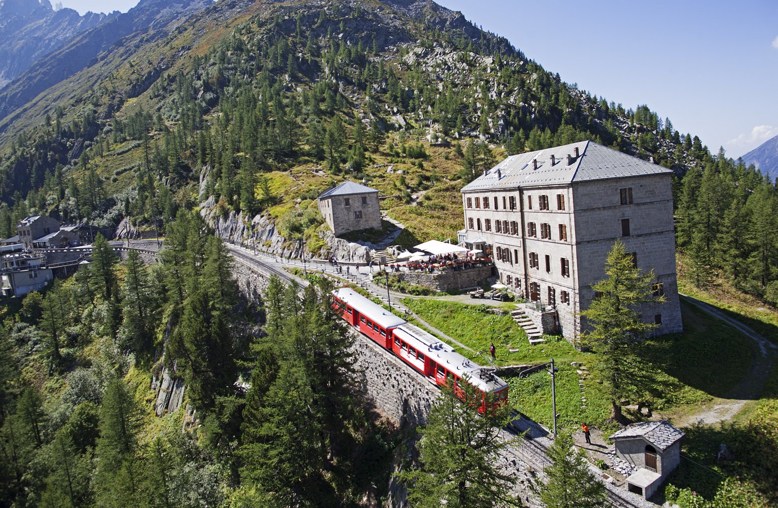 high altitude wedding venue in chamonix french alps