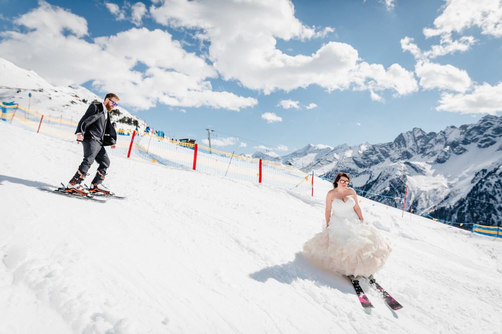 Tips To Hit The Slopes On Your Wedding Day!