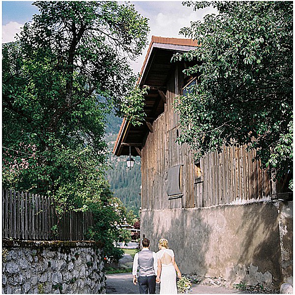 servoz alps wedding in France Family Home