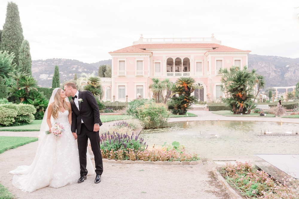 villa ephrussi wedding venue in the South of France