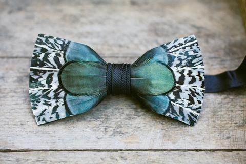 Feather Bow Ties – A Haute Favorite!